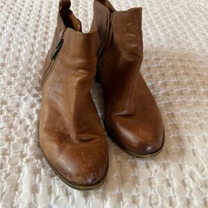 Lucky Brand leather booties